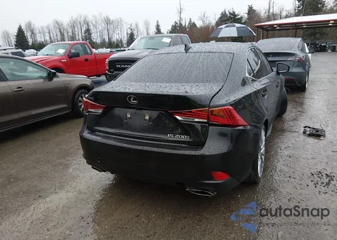 2017 Lexus Is 200T from USA, damaged, VIN JTHBA1D27H5040368